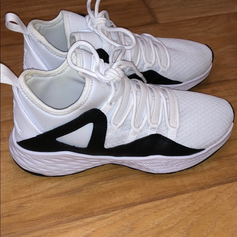 Worn once: JORDANS size: 5.5 Y boys